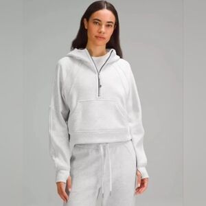 Lululemon Women's Oversized Half Zip Scuba Hoodie